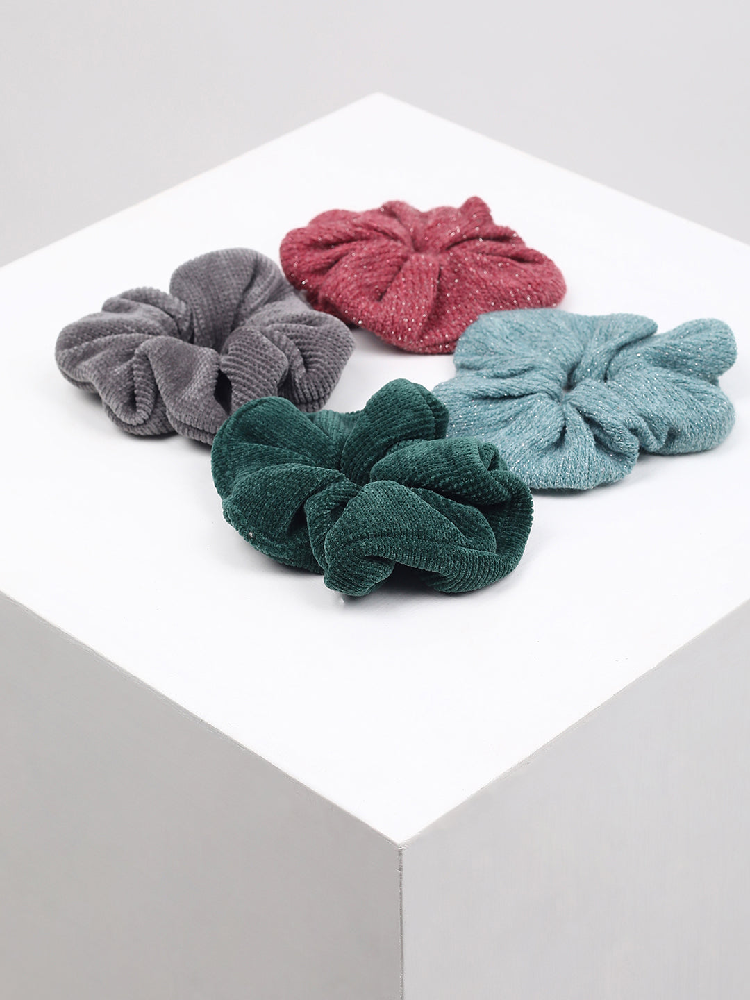 PACK OF 4 SCRUNCHIES