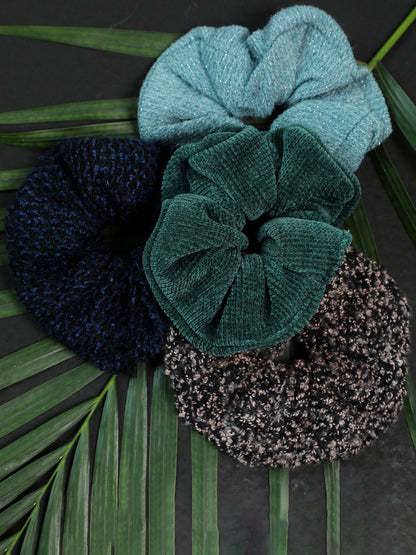 PACK OF 4 SCRUNCHIES