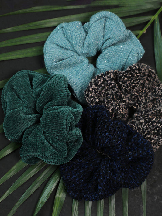 PACK OF 4 SCRUNCHIES