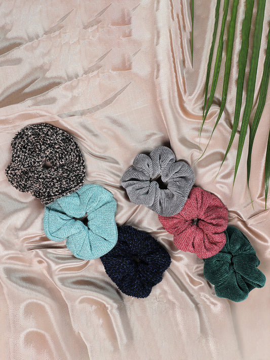 PACK OF 6 SCRUNCHIES