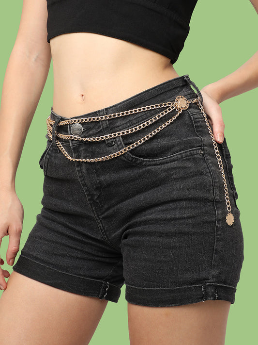Gold Plated Designer Party Waist Chain For Women