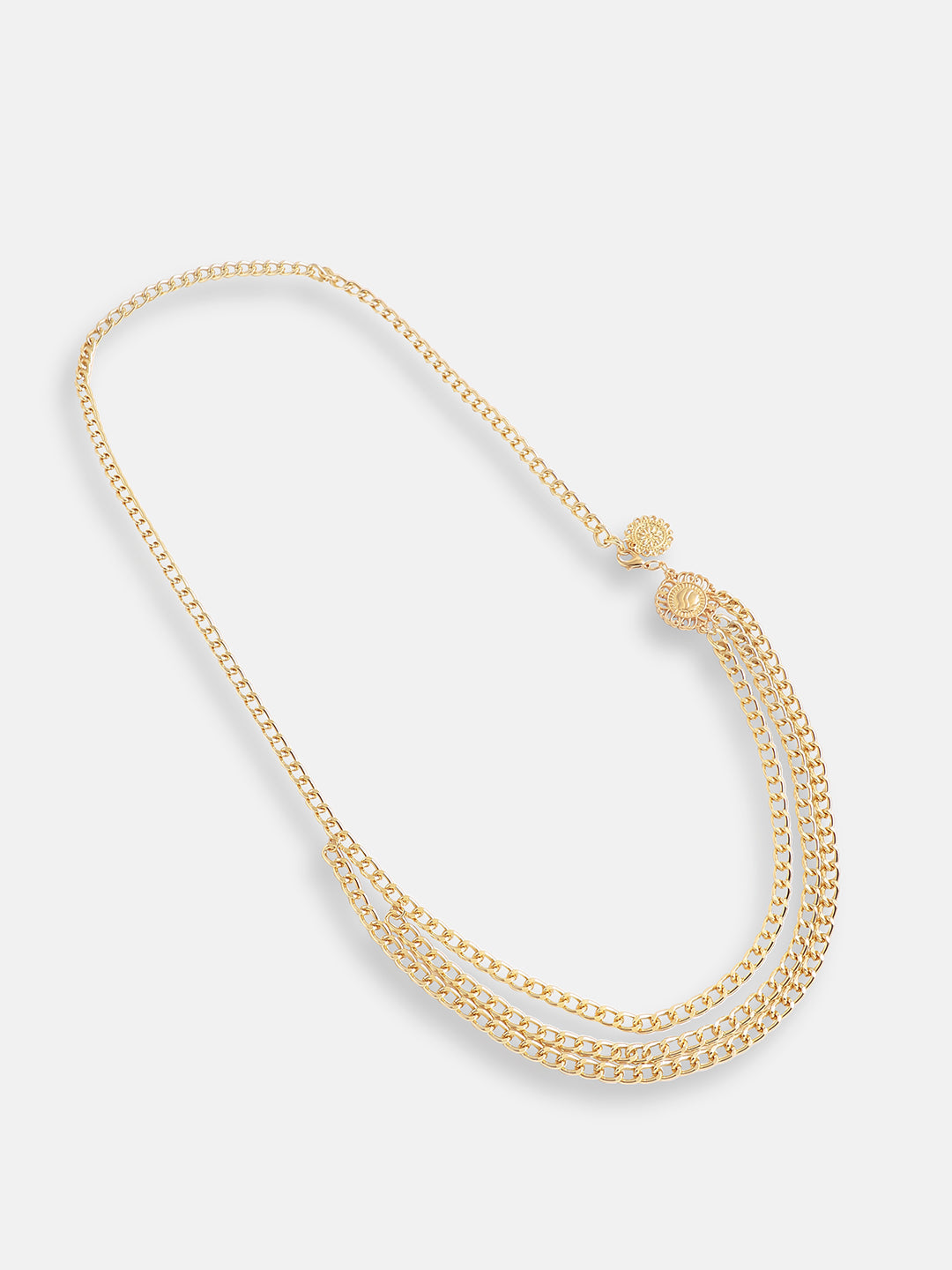 Gold Plated Designer Party Waist Chain For Women