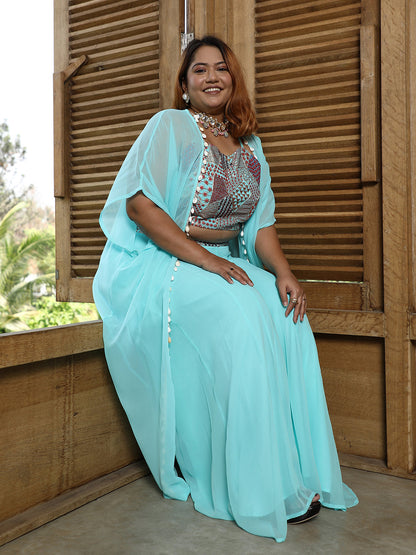 Block Flared Co-Ord Set