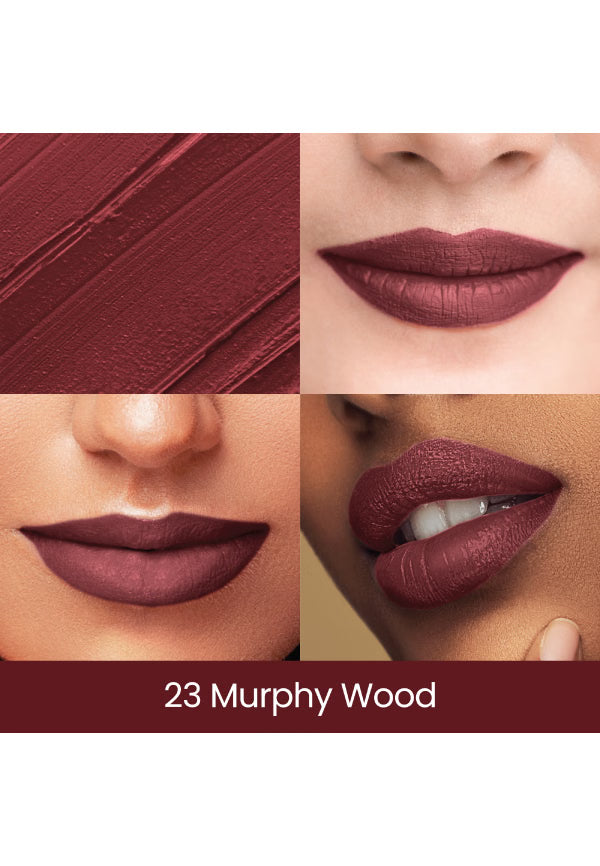 SWISS ΒΕAUΤΥ MATTE CAT LIP CRAYON - 23 MURPHY WOOD 1.5 GRAM