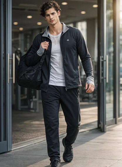 Adro Sunscreen Jacket for Men UV Sun Advanced Protection Running Jackets For Men Biker Jackets with Zipper Sports jacket for men