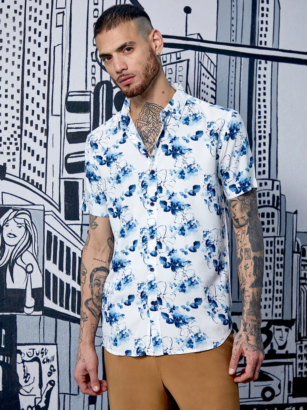 Botanical Strokes Shirt
