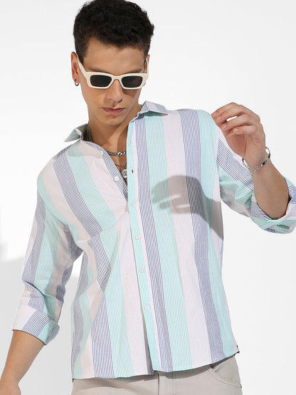 Block Striped Shirt