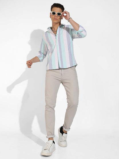 Block Striped Shirt