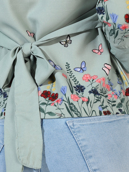 Women's Printed Casual Top