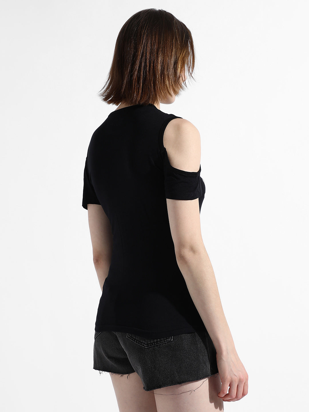 Our Journey Top With Cold Shoulders