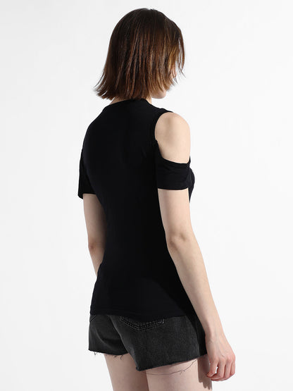 Our Journey Top With Cold Shoulders