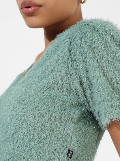 Women's Textured Casual Top