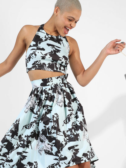 Multicolour Printed Co-Ords Set