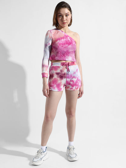 Tie-Dye Cropped Co-Ord Set