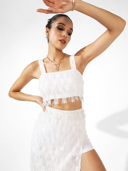 Co-Ord Set With Fringing