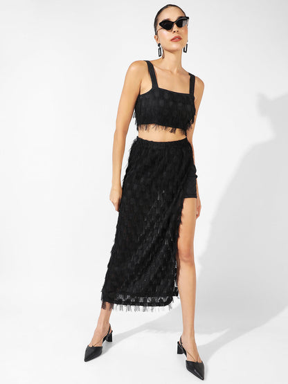 Co-Ord Set With Fringing