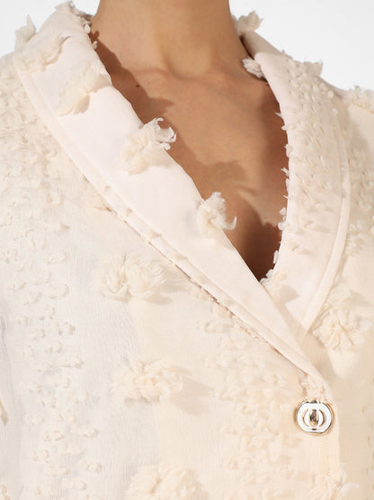 Single-Breasted Blazer Dress