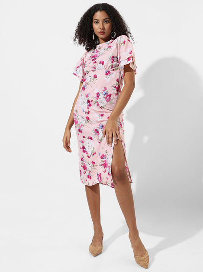 Flora Dress With Slit