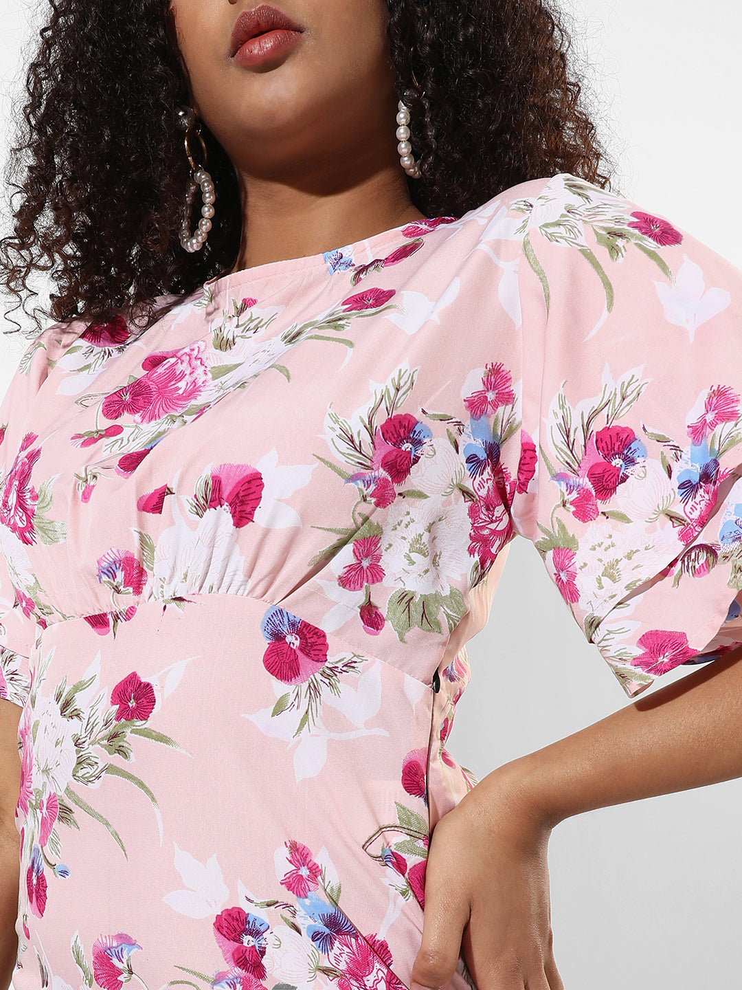 Flora Dress With Slit