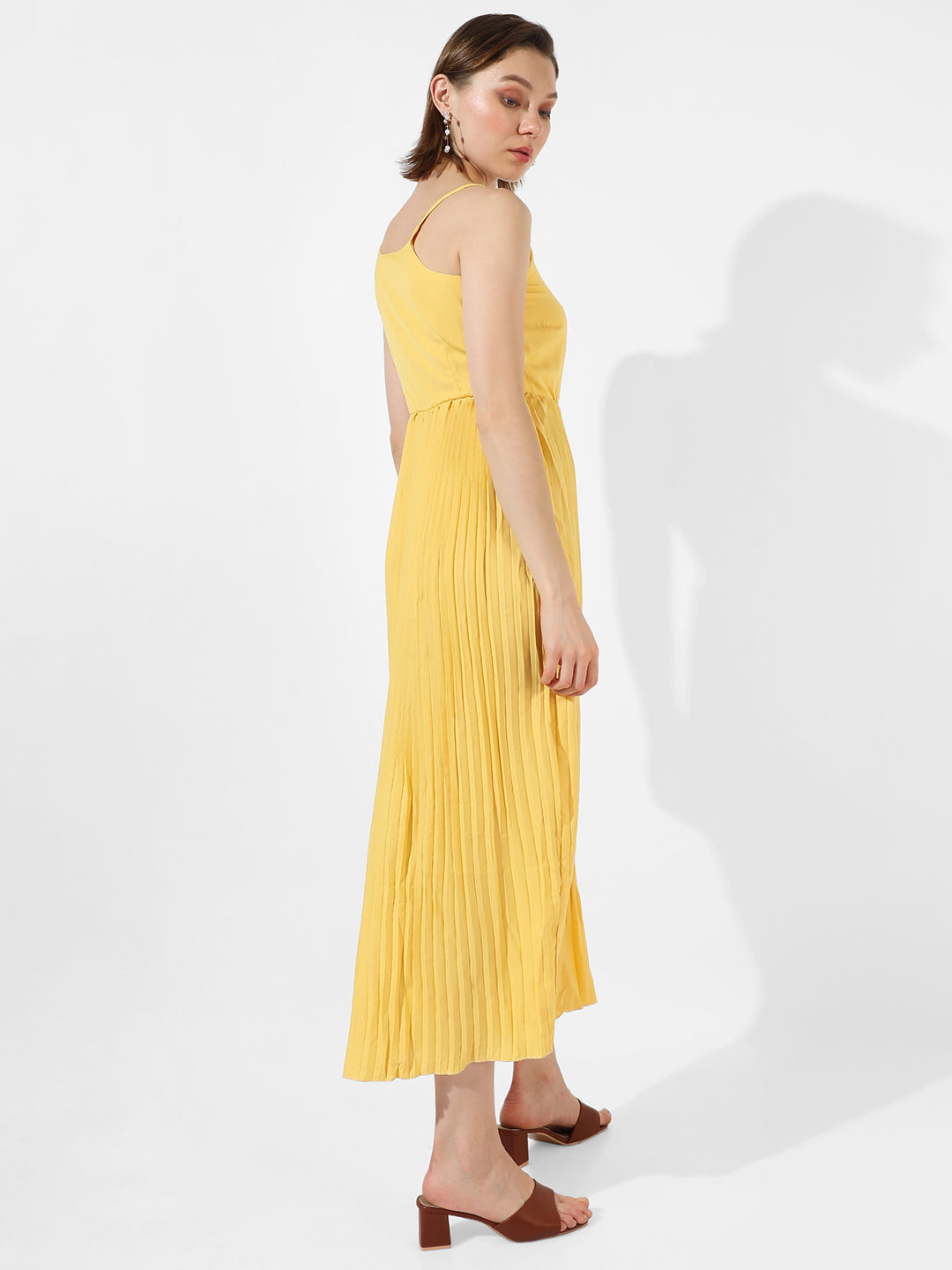Pleated Maxi Dress