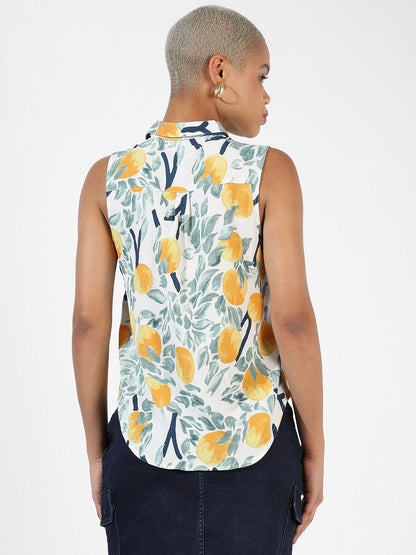 Multicolour Printed Top