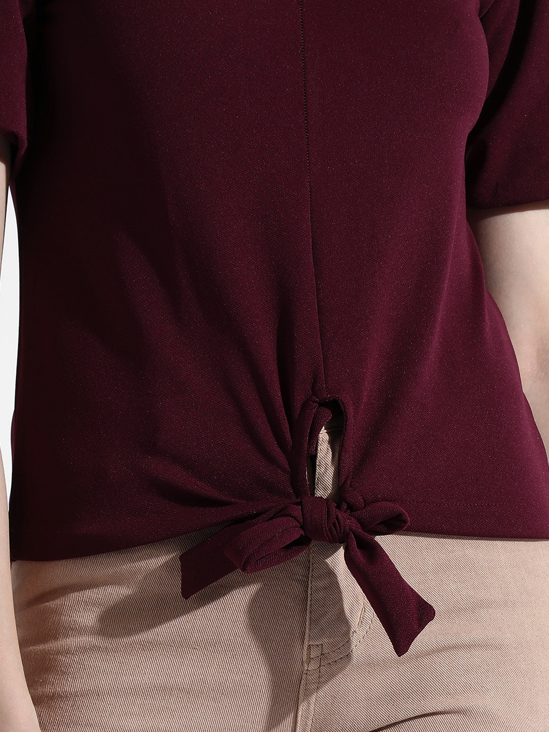 Women's Solid Casual Top