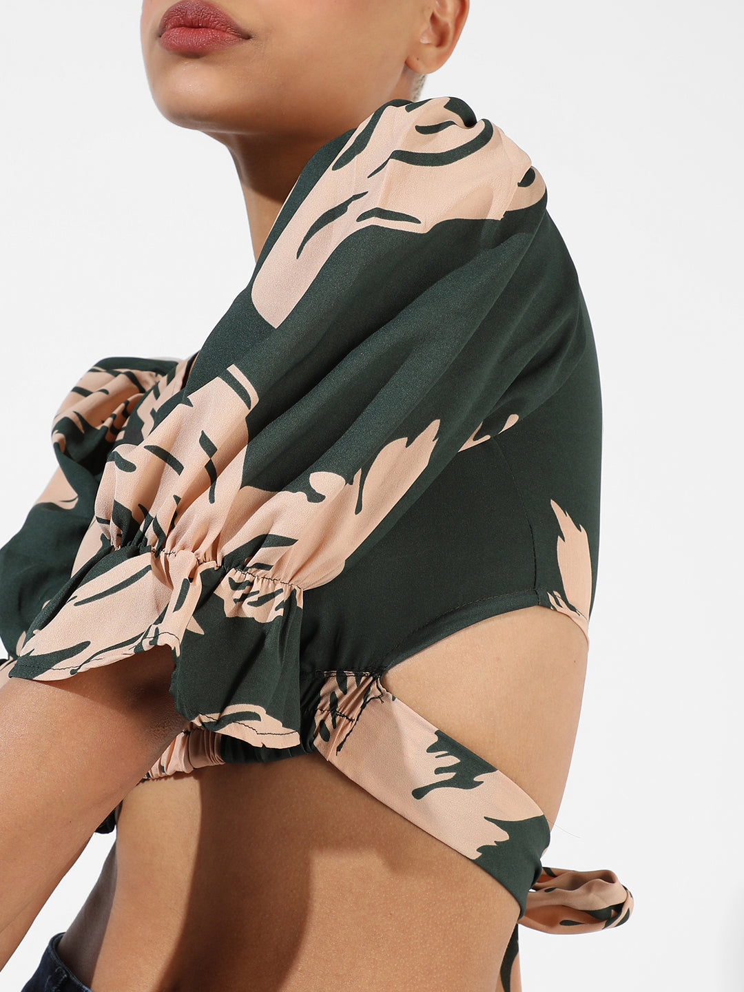 Tie-Back Cropped Top