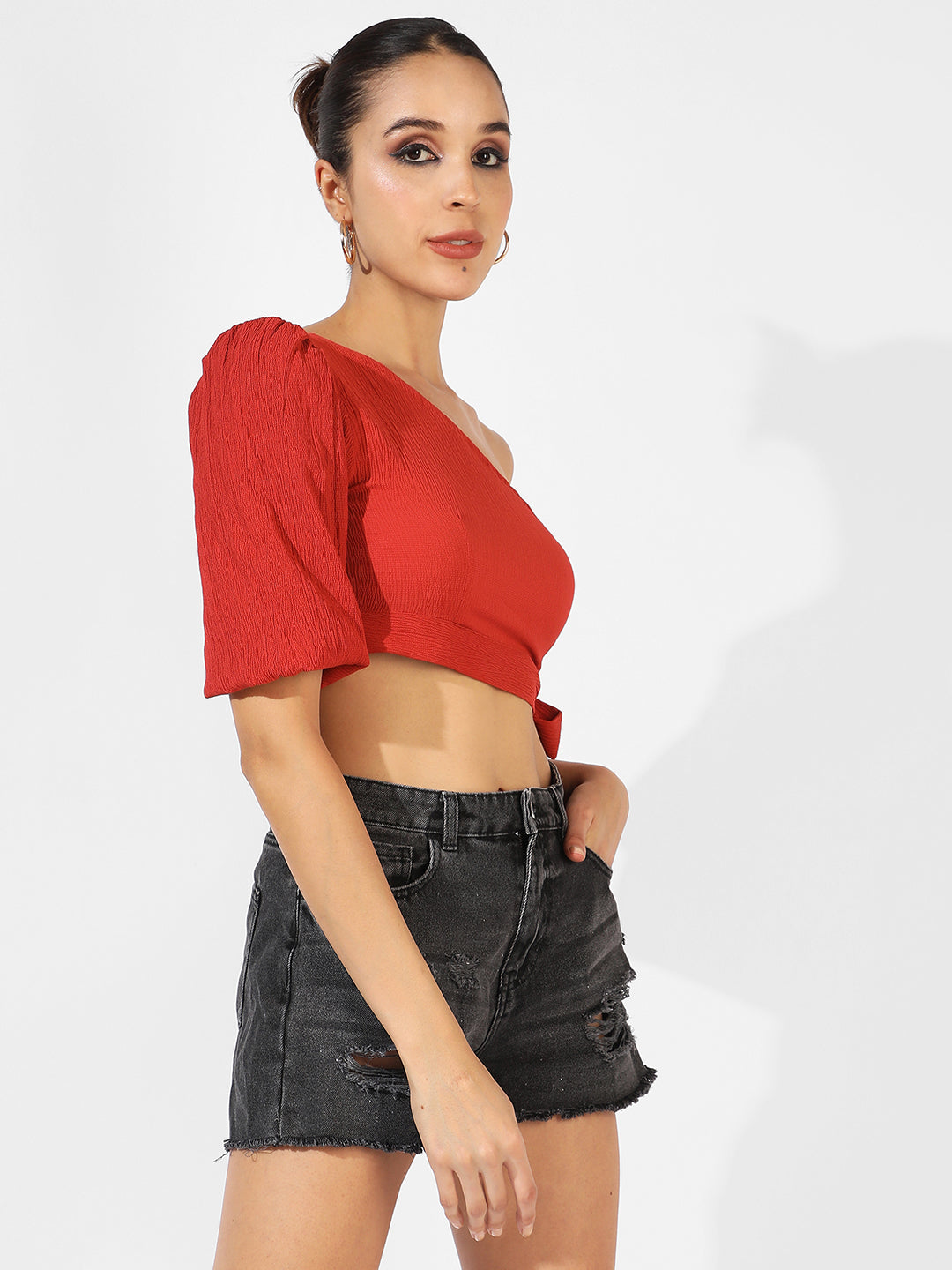 Solid Crop Top