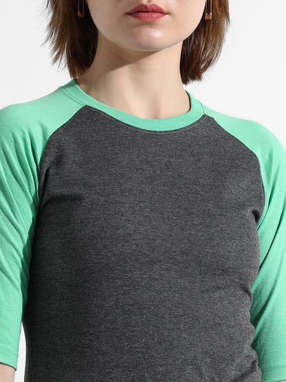 Women's Colourblocked Casual Top