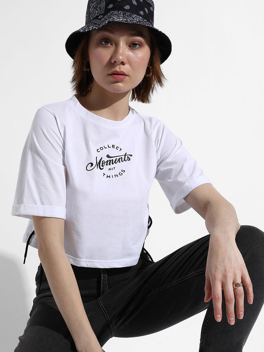 Collect Mots Cropped Top