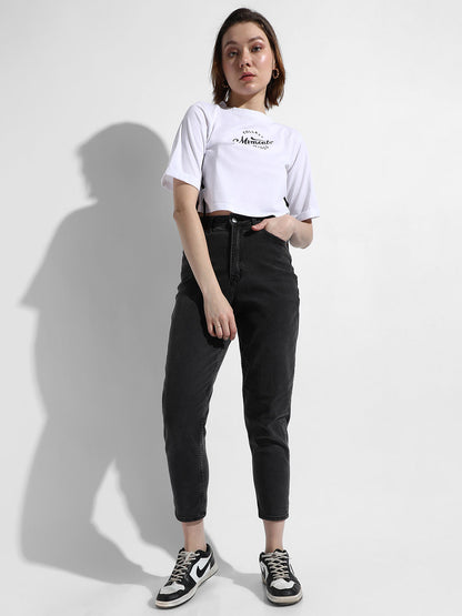 Collect Mots Cropped Top