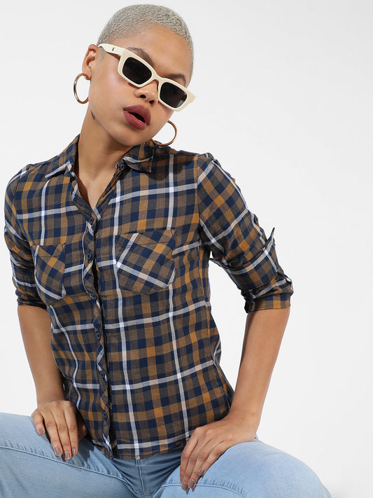 Yellow Checkered Shirt