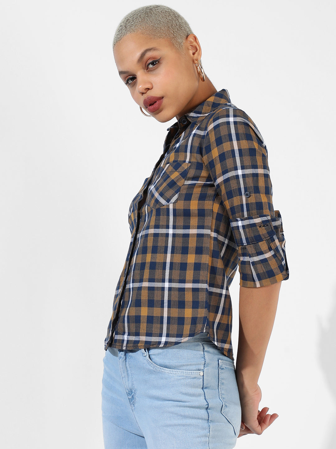 Yellow Checkered Shirt