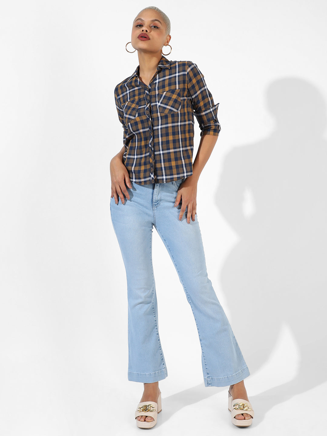 Yellow Checkered Shirt