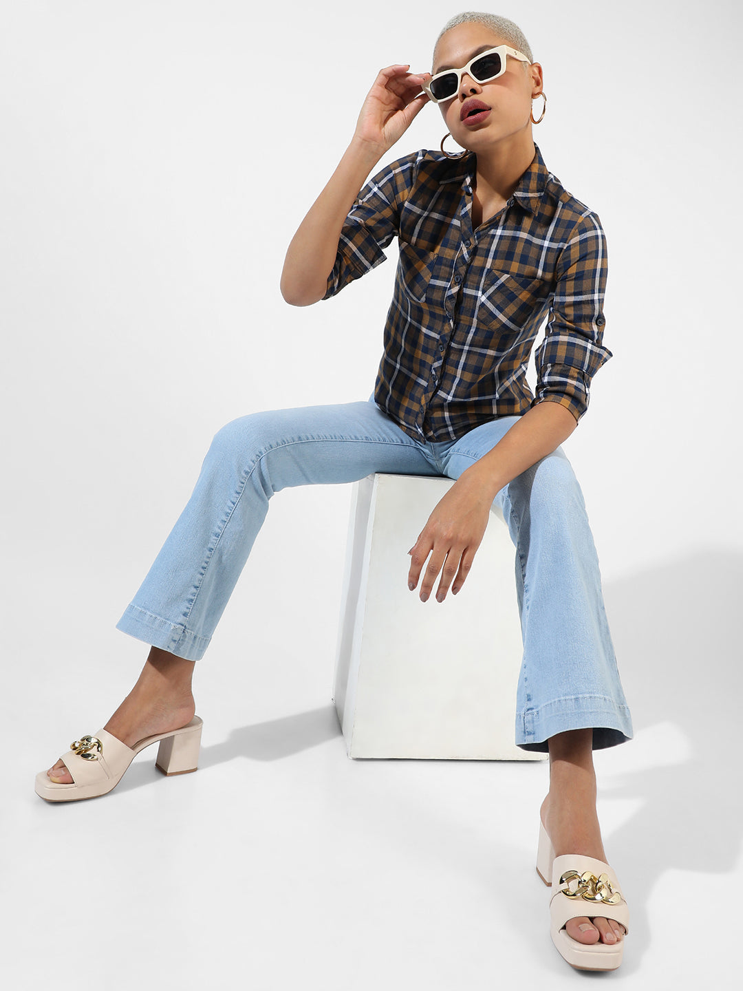 Yellow Checkered Shirt