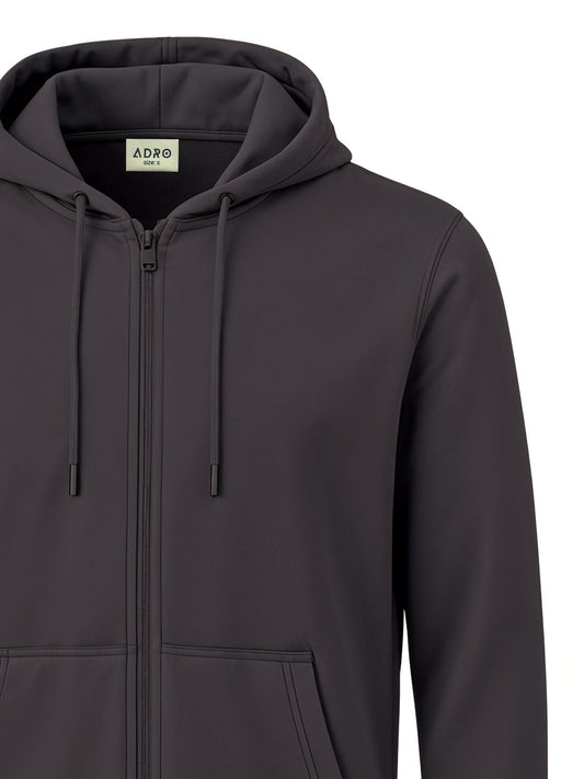 Men’s Regular Fit Zip-Up Hoodie