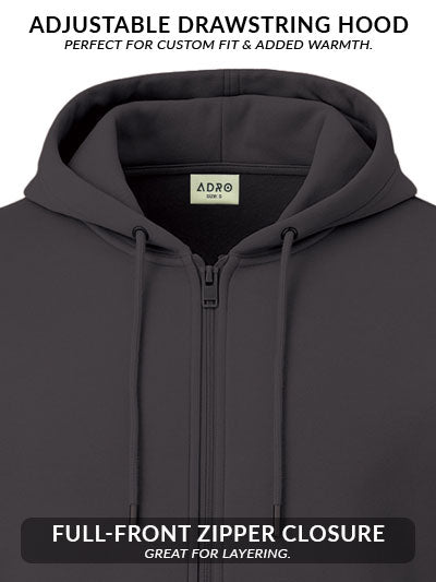 Men’s Regular Fit Zip-Up Hoodie
