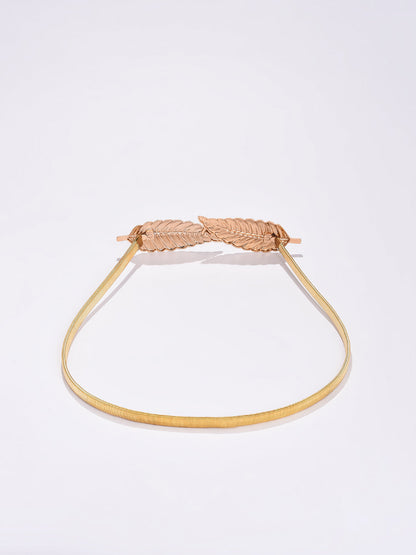 WOMEN GOLD-TONED BELT