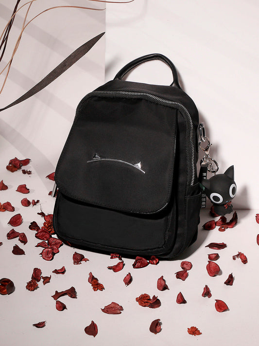 On-The-Go Glamour Black Backpack