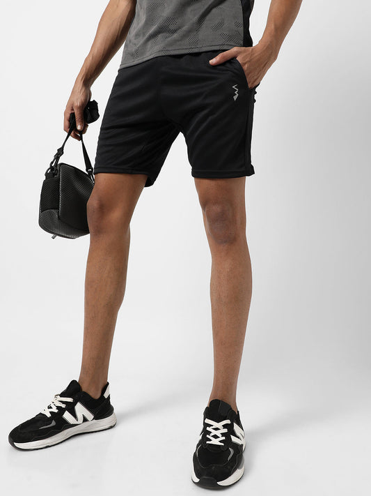 Solid Activewear Shorts