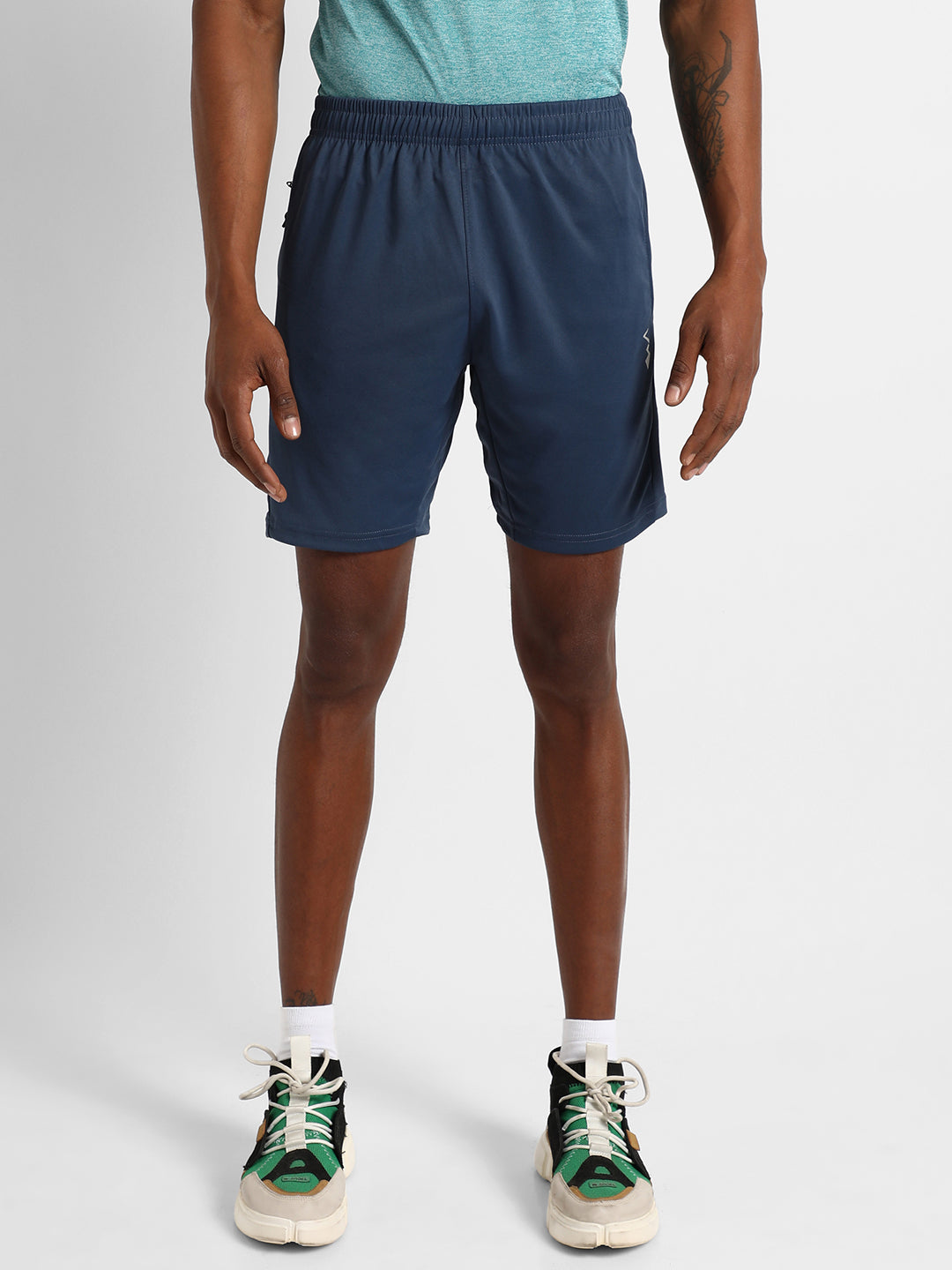 Solid Casual Shorts