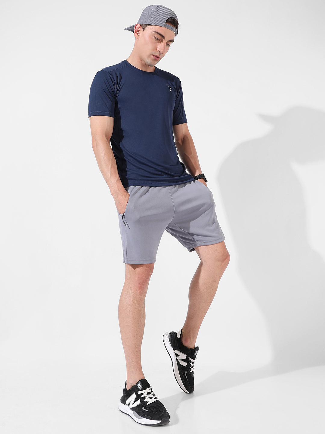 Campus Sutra Men Active wear T-Shirt
