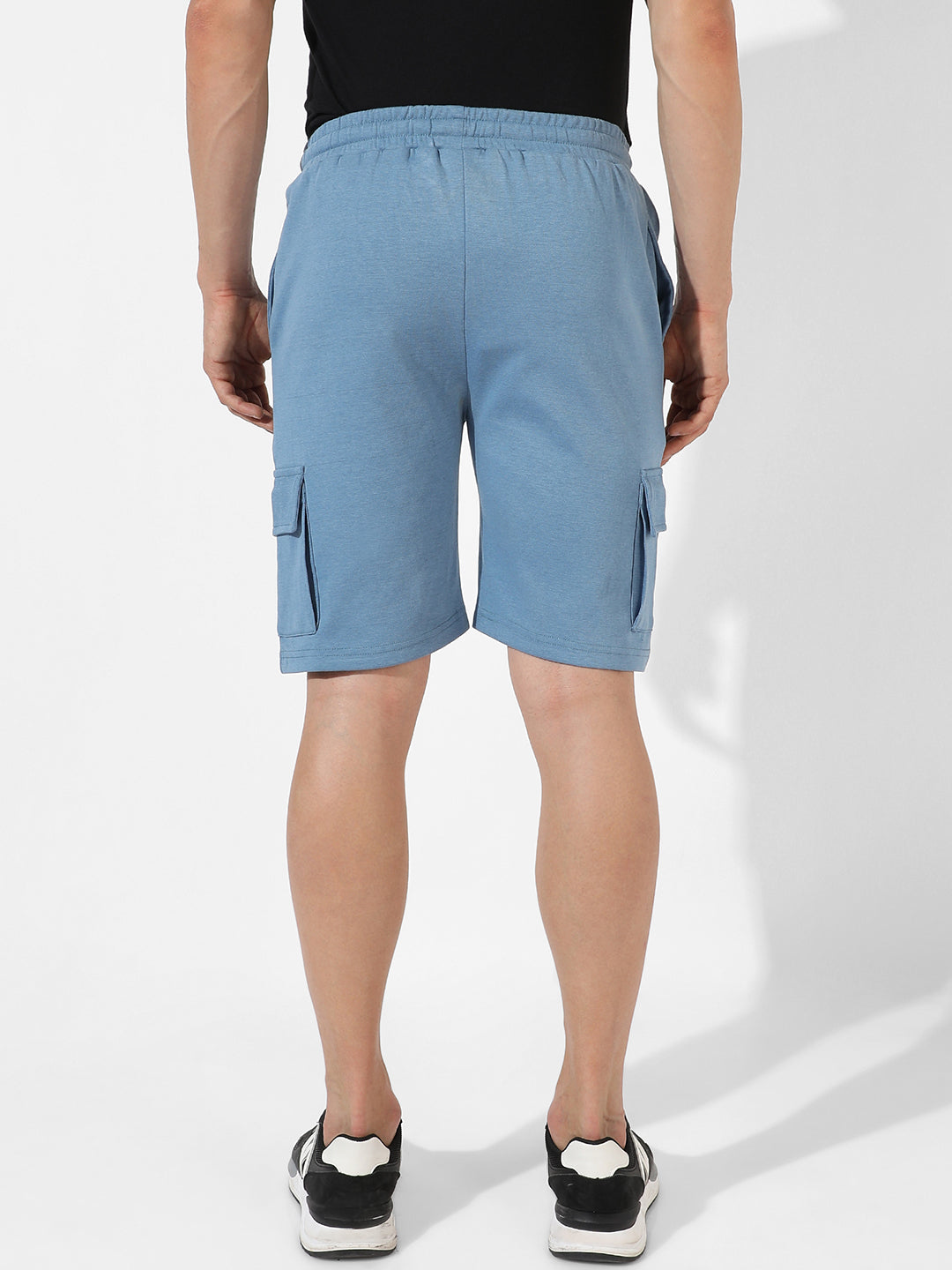 Solid Casual Shorts
