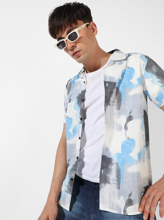Tie-Dye Casual Shirt