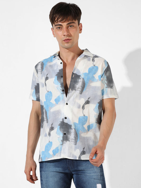 Tie-Dye Casual Shirt