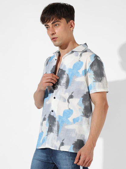 Tie-Dye Casual Shirt