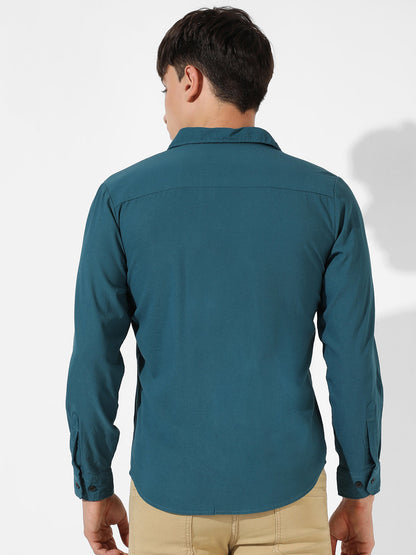 Solid Casual Shirt