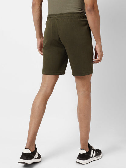 Solid Casual Shorts