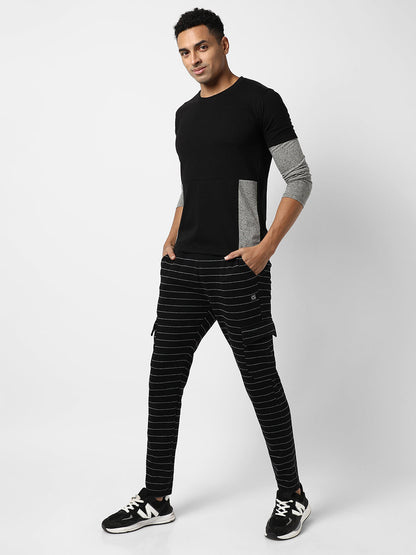 Striped Joggers