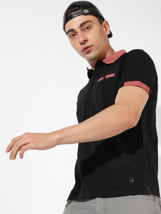 Solid Casual T-Shirt